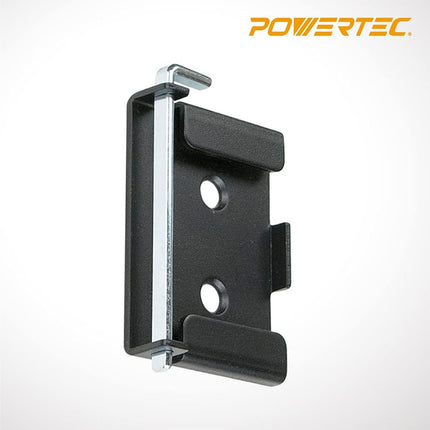 POWERTEC 71132V Quick-Release Workbench Caster Plates, 4-Pack