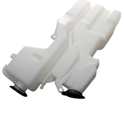 TRQ Windshield Washer Reservoir Compatible with 08-10 Dodge Dakota Mitsubishi Raider 11 Ram