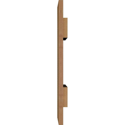 Ekena Millwork RBJ06S11X021RWR Shutter, 10 3/4" W x 22" H, Western Red Cedar