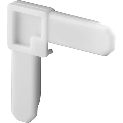 Prime-Line MP7726-50 Screen Frame Corner, 7/16 in. x 3/4 in., White Plastic (50 Pack)