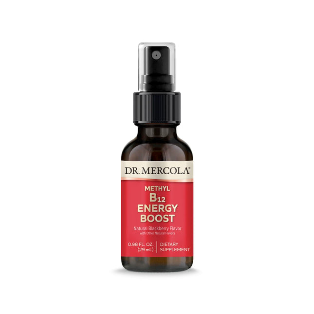 Dr. Mercola Methyl B12 Energy Boost Spray, 0.98 Fl