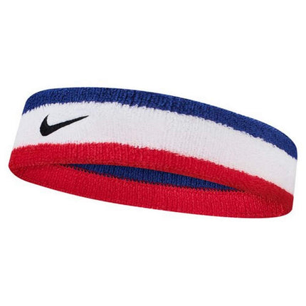 Nike Swoosh Headband, Mens, N.NN.07.416.OS, Obsidian/White, One Size