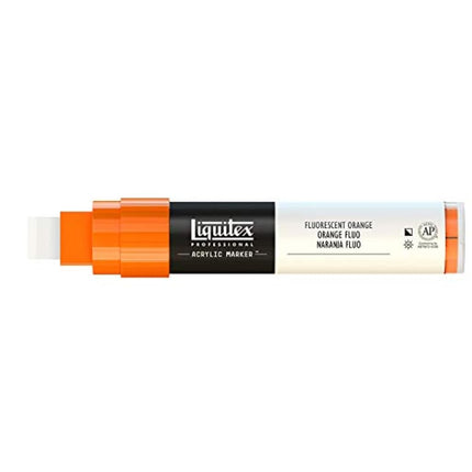 Liquitex Professional Wide Paint Marker, Fluorescent Orange