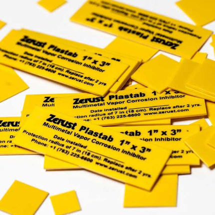Zerust Rust Prevention Plastabs 1 x 3 - Paquete de 10 de Zerust