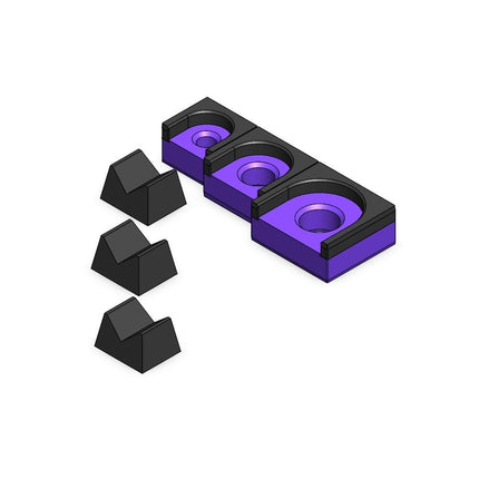3D Tool Trays MagAttach Ratchet Organizer Kit (3 P