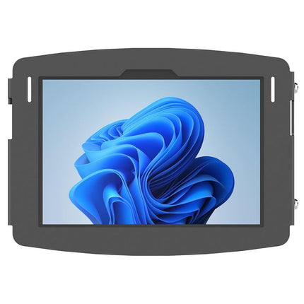 Compulocks Space Microsoft Surface Pro 3 11.8" 2014 / Pro 4-7 12.3" / Pro 7+ 12.3" Security Display Enclosure with Keyed Lock - Black. Wall or Counter Mount. Compatible with 100mm VESA Arms and Stands (540GEB)