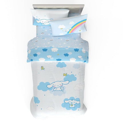 Cinnamoroll Bedding - 4 Piece Twin Size Bed Set - 