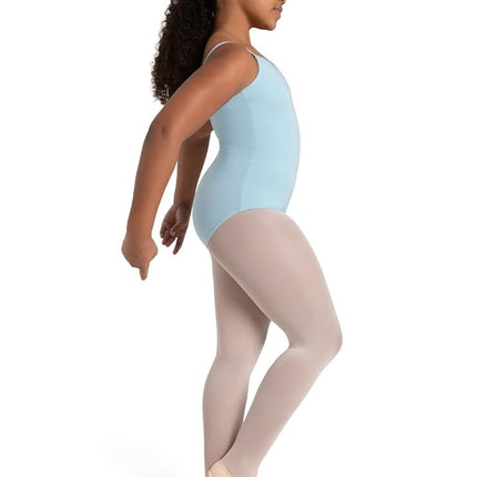 Capezio Girls' Classics Princess Camisole Leotard - Blue - Intermediate