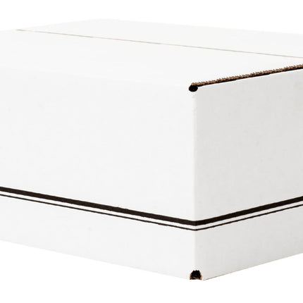 Scotch Mailing Box, For Shipping, Movcing, and Storage, 9.5 in x 6 in x 3.75 in, White, 12-Pack