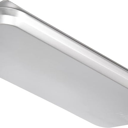 Carlisle FoodService Products Durapan Stainless Steel Pan Full Size, Hotel Pan for Catering, Buffets, Restaurants, Stainless Steel, 1 Inches Deep, Silver, (Pack of 6)