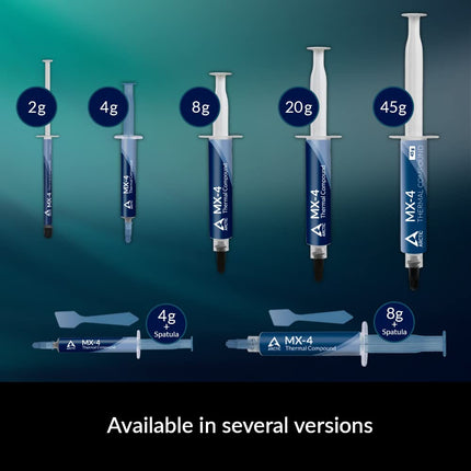ARCTIC MX-4 (8 g) - Premium Performance Thermal Paste for all processors (CPU, GPU - PC, PS4, XBOX), very high thermal conductivity, long durability, safe application, non-conductive, non-capacitive