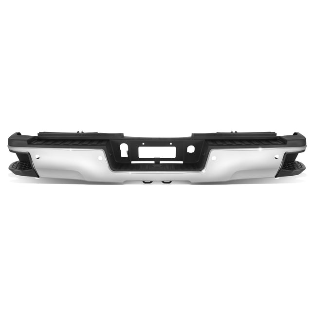 DNA MOTORING Rear Bumper Compatible with 15-19 Sil