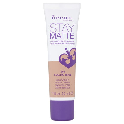 Rimmel London Stay Matte Liquid Mousse Foundation,