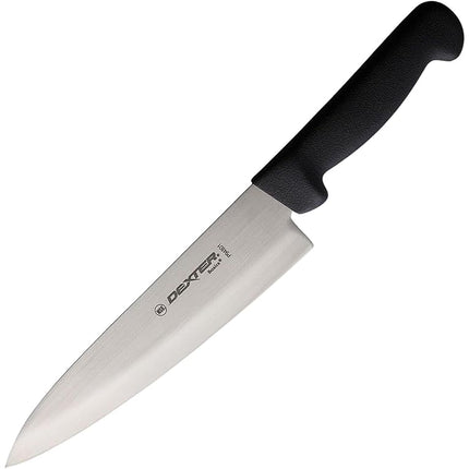 Dexter-Russell Basics P94801B 8 Cooks Knife with Black Polypropylene Handle