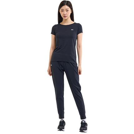 Under Armour Women's ArmourSport High Rise WVN PNT Shorts Black