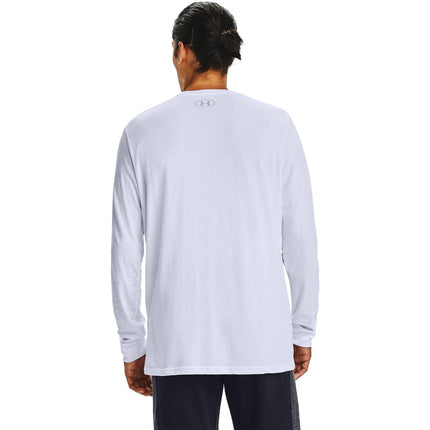 Under Armour UA Sportstyle Left Chest LS White/Black