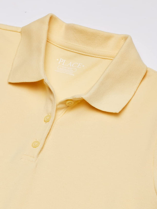 The Children's Place Polo Piqué Uniforme Fille Soleil Pâle TP (5/6)