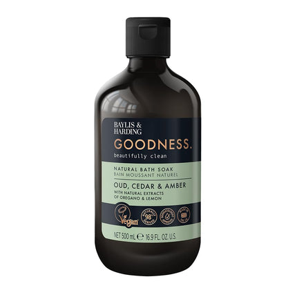 Baylis & Harding Goodness Natural Bath Soak 500ml 3 pack