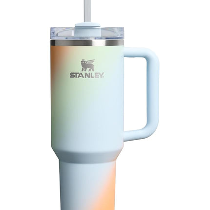 STANLEY Vaso térmico Quencher H2.0 FlowState® (Caja) 40 oz / 1.18 L Sunrise Spiral