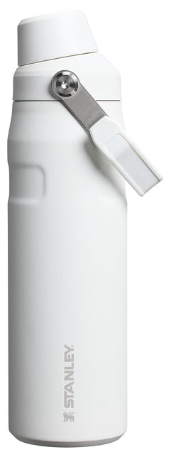 Stanley IceFlow Fast Flow Water Bottle 24 oz | Angled Spout Lid | Lightweight and Leakproof for Travel and Sports | Insulated Stainless Steel | BPA-Free | Frost