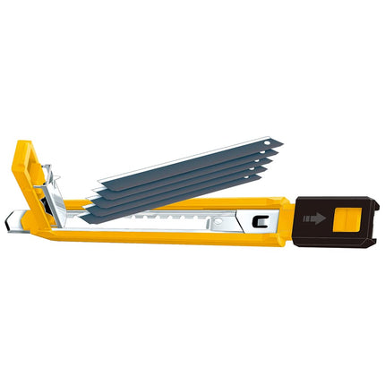 OLFA 9mm Precision Utility Knife (PA-2) - Multi-Purpose Retractable Precision Knife w/Snap-Off Blades & Auto Blade Loader, Replacement Blades: Any OLFA 9mm Blade