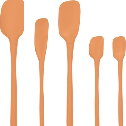 Tovolo 5-Piece Spatula Silicone Utensil Set (Apric
