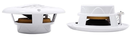 Rockville Rmsts69w Pair 1000W Waterproof Marine Boat Speakers 2-Way, White, 6 x 9"