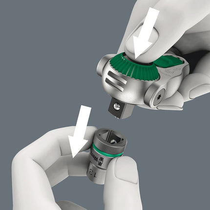WERA Zyklop 8000 C SB Ratchet, Square Socket 1/2"