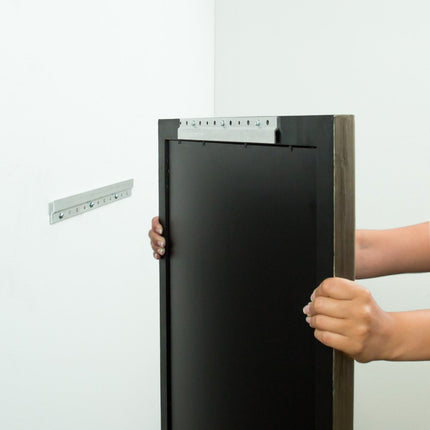 Hangman Z-Hanger Heavy Duty Mirror, Picture and Panel Hanger -Aluminum: Z-6-3