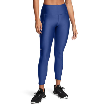 Under Armour Women's HG UA Armour Capri Tights, (432) Tech Blue/White, XS