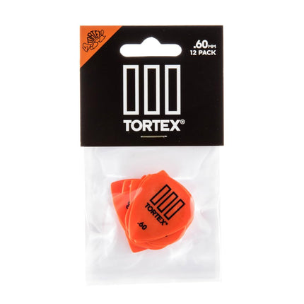 Jim Dunlop 462P.60 Tortex III Player Pack (Pack of 12)