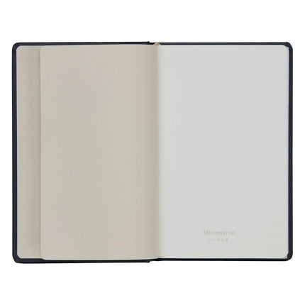 Maruman Mnemosyne Hardcover Journal, A6, 6.5mm Narrow Ruled, Navy