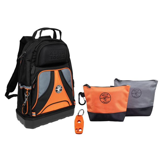 Klein Tools 80038 Backpack Tool Kit, Tradesman Pro