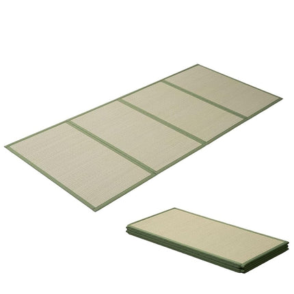 EMOOR Japanese Tatami Mat King Single Natural Rush