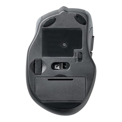 Kensington Pro Fit Wireless Mouse - Mid-Sized 5-Button Optical Home Office Wireless Mouse with Ergonomic Right-Handed Shape and Plug & Play Set Up - Compatible with Windows & MacOS - Grey