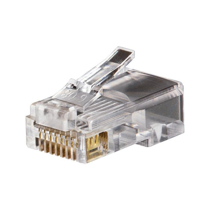 KLEIN TOOLS Modular Data Plugs, RJ45-CAT5e, 10-Pack VDV826-628
