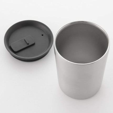 MUJI 38395492 Stainless Steel Tumbler, Approx. 10.1 fl oz (300 ml), Silver