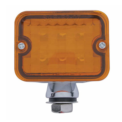 United Pacific 6 LED Medium Rod Light - Amber LED/Amber Lens