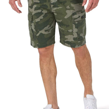 Wrangler Camo Relaxed Fit Stretch Cargo Shorts - 4