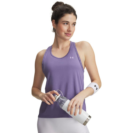 Under Armour Womens Tech Play Up Tank-Top Purple L