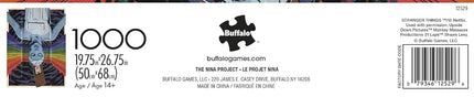 Buffalo Games - 1000 Piece Stranger Things Silver Select The Nina Project Jigsaw Puzzle Challenging and Colorful Puzzle for Adults – Precision -Cut Pieces, Beautiful Artwork, and Hours of Relaxing Fun