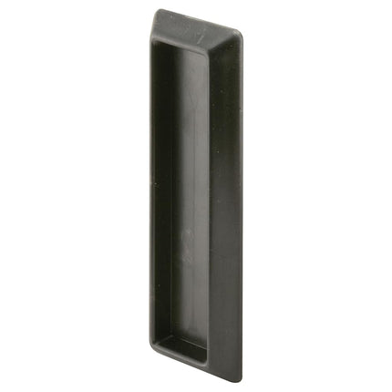Prime-Line MP2550 Self-Adhesive Window Finger Pull, Black Plastic, Pack of 4, 4 Piece