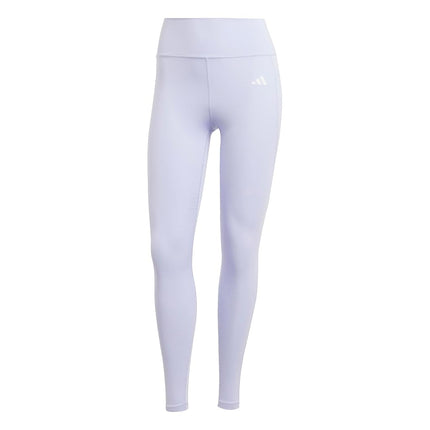adidas Women's Optime Essentials Stash Pocket Full-Length Training Leggings, Violet Tone/White, XL