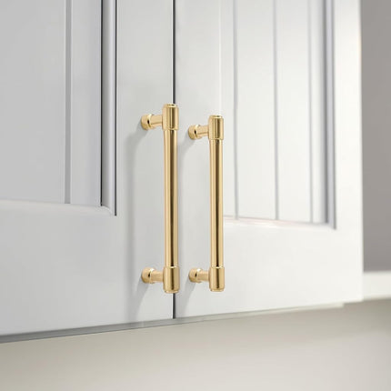 khtumeware Appliance Pulls Champagne Bronze 18 Inch(457mm) Center to Center 1 Pack Heavy Duty Drawer Pulls Kitchen Cabinet Handle Cabinet Hardware