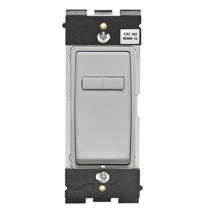 Leviton Renu RE00R-PG Télécommande de gradateur coordonnée pour contrôle 3 voies ou multi-emplacement, à utiliser avec le REI06 (Gris galet)