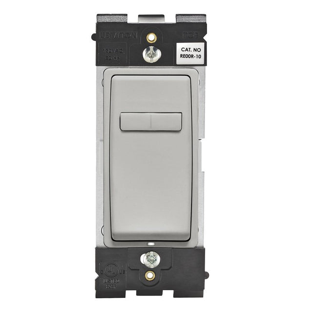 Leviton Renu RE00R-PG Coordinating Dimmer Remote for 3-Way or Multi-Location Control, for use with REI06 (Pebble Grey)