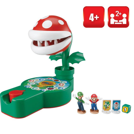 Super Mario Piranha Plant Escape Board Game for Kids Ages 4+