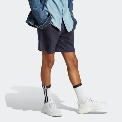 adidas Men's Essentials Logo Shorts, Ink/White, Medium Tall