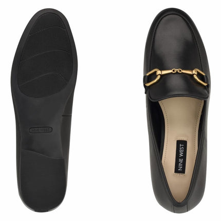 Nine West Women's Brayci Loafer, Black 002, 8 UK