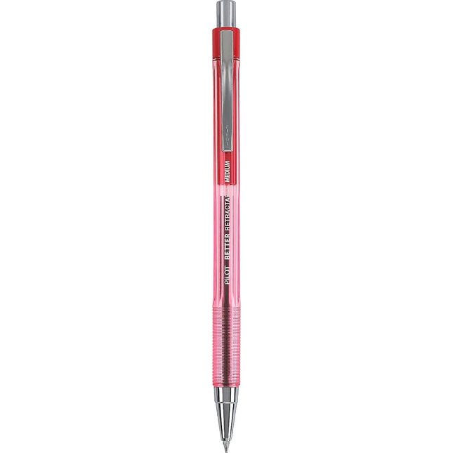 Pilot the Better Retractable Ballpoint Pens, Medium Point, Red Ink, Dozen Box -30007